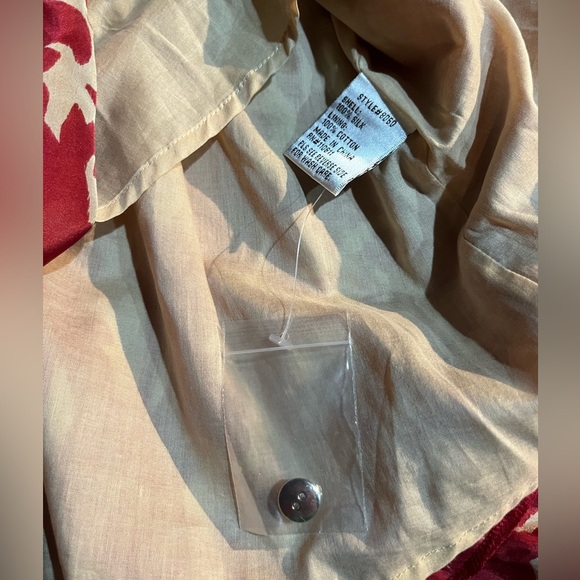 Anthropologie Yoana Baraschi Silk red Mini Dress 6 NEW - Picture 5 of 6